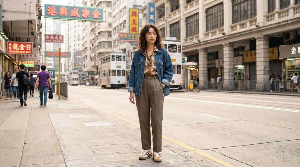 复古港风造型要点:经典与潮流的完美融合 复古港风造型要点:经典与潮流的完美融合第一张图