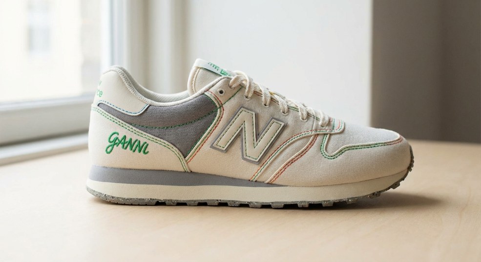 抢先预览 GANNI x New Balance T500 鞋款第二张图