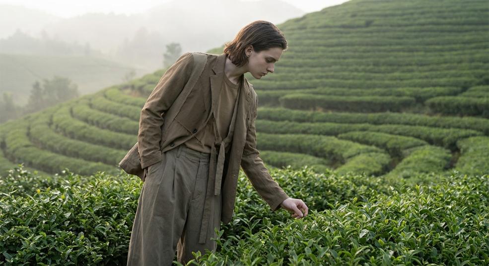 采茶之色与理，Feng Chen Wang 2024 秋冬系列大片发布