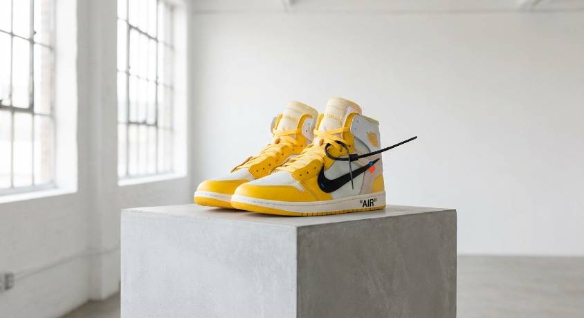 Off-White™ x Air Jordan I HIGH OG「金丝雀黄」或将于明年发售第一张图