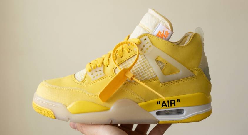 Off-White™ x Air Jordan I HIGH OG「金丝雀黄」或将于明年发售第二张图