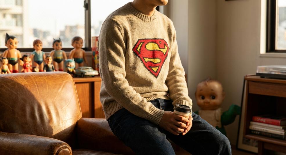 NIGO® 与 MARC JACOBS 合作推出超人毛衣