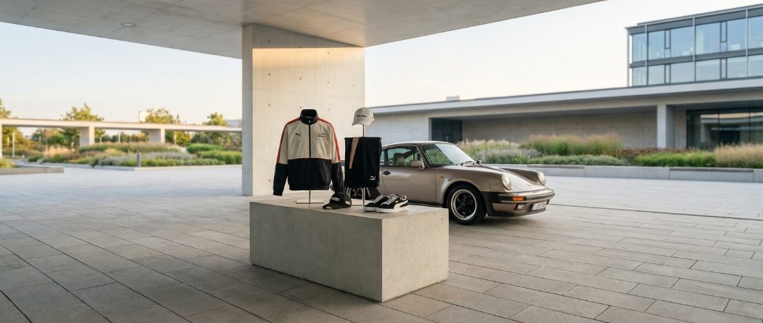 PUMA 携手保时捷发布全新联名赛车系列第一张图