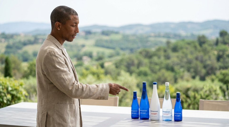Humanrace x Evian 合作胶囊系列即将发布第一张图