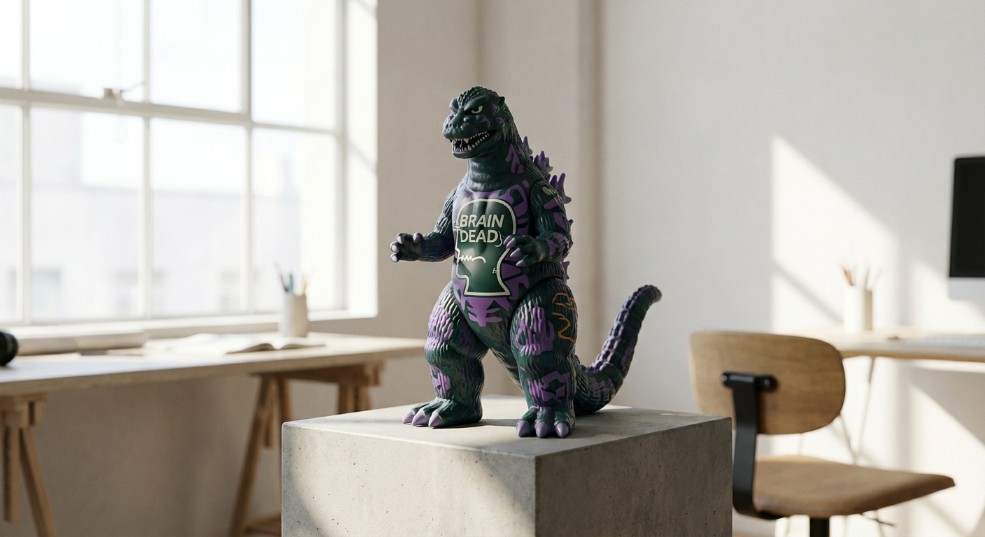 Brain Dead 将推出合作款哥斯拉玩具