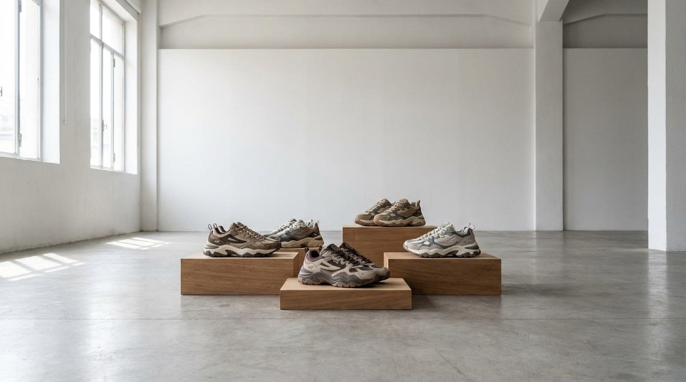 FILA 携手意大利设计师 Michele Torresi 发布迭代版 KM2 叠叠鞋第一张图