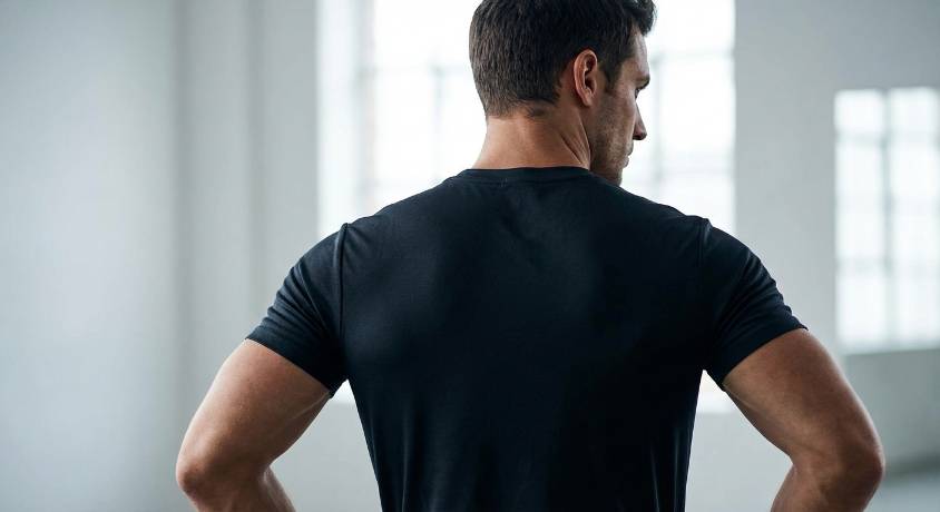 【揭秘T形肩部强调：打造宽肩倒三角的极致秘籍！】