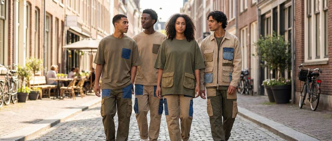 贴袋休闲风格：新潮舒适的穿衣哲学第一张图