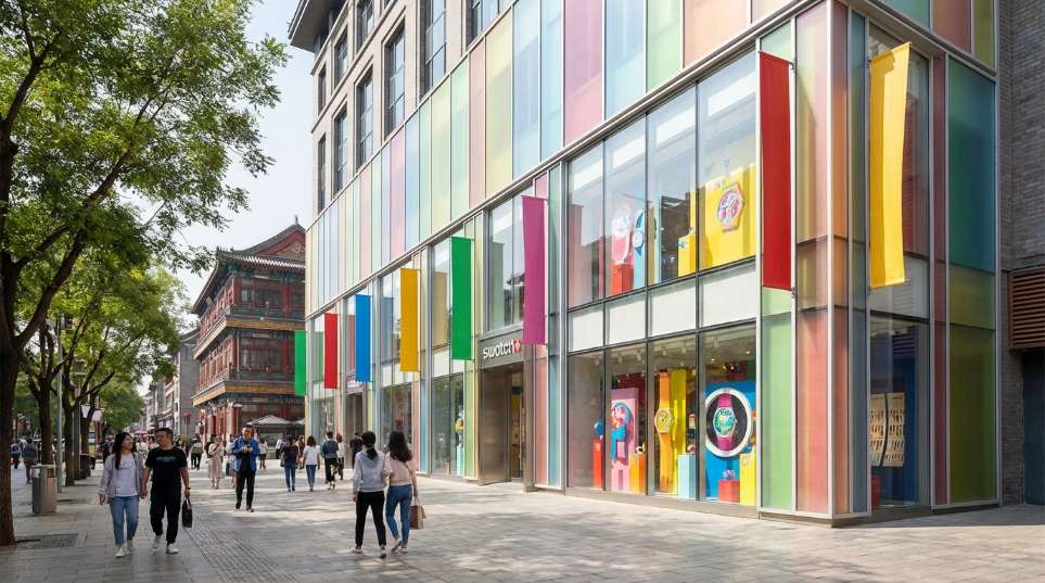 Swatch 北京王府井店焕新启幕，玩趣色彩尽释弥新主张第一张图