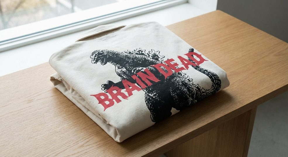 哥斯拉 x Brain Dead 合作单品发售在即