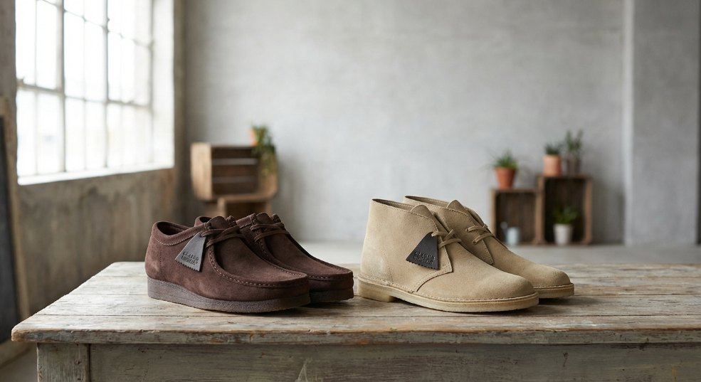 NEIGHBORHOOD®︎ x Clarks Originals 全新合作鞋款即将登场第一张图