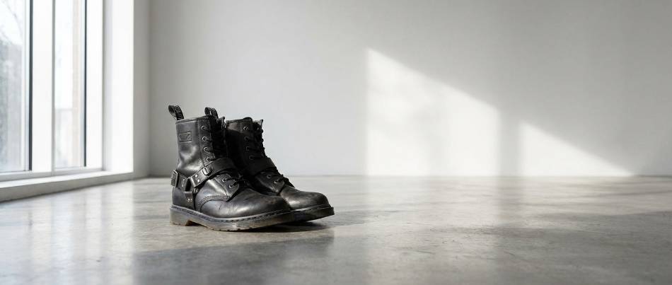 Nine Inch Nails x Dr. Martens 最新合作鞋款亮相第一张图