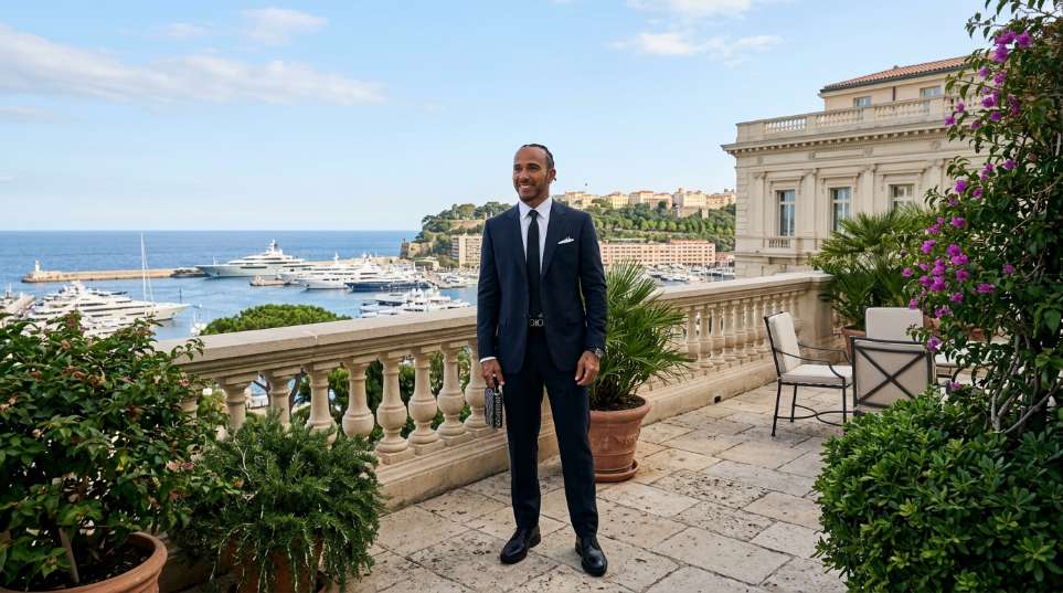 DIOR 宣布 F1 赛车手 Lewis Hamilton 成为品牌大使第一张图