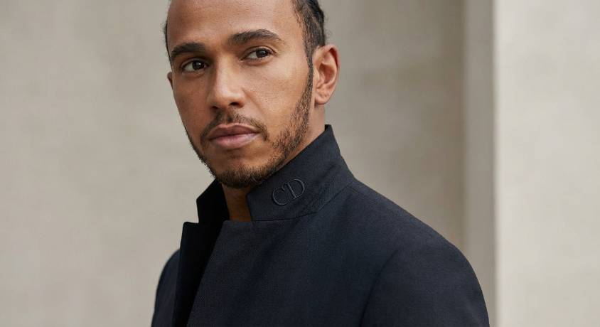 DIOR 宣布 F1 赛车手 Lewis Hamilton 成为品牌大使第二张图
