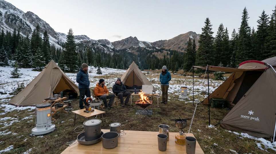 Snow Peak 2024 秋冬系列型录现释出第一张图