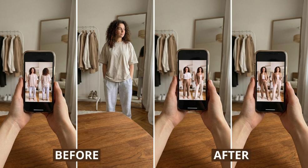体型修饰穿搭技巧：用穿搭巧妙塑造完美比例第一张图