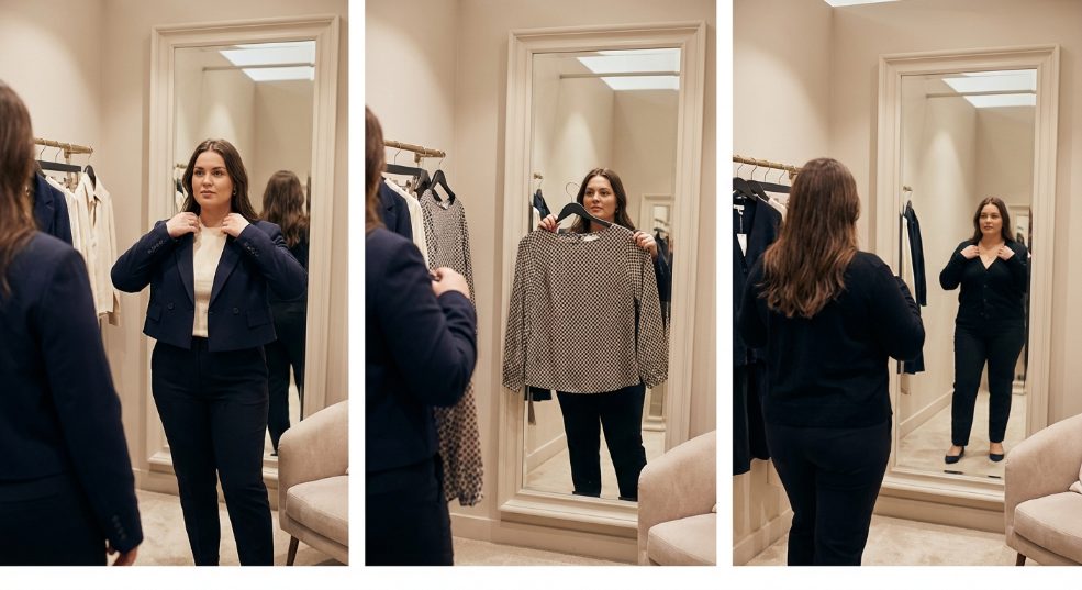 梨形身材平衡术：女生必知的穿搭秘籍，让你秒变身材大师第一张图