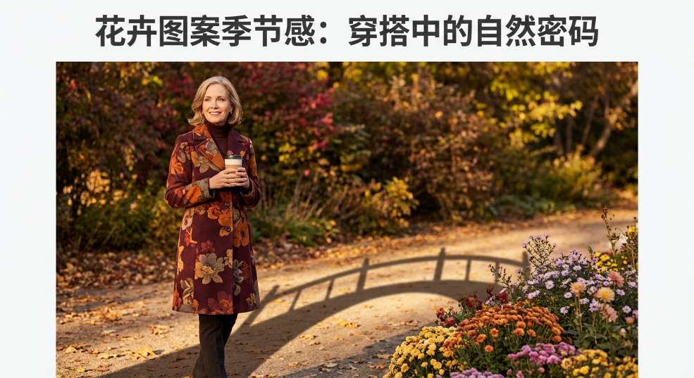 花卉图案季节感：穿搭中的自然密码与时尚密码的完美融合