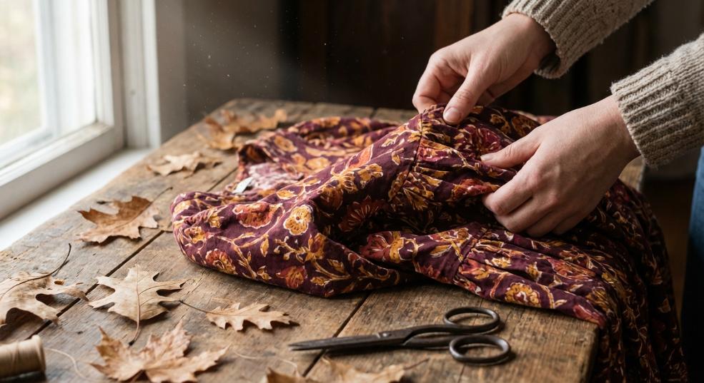 花卉图案季节感：穿搭中的自然密码与时尚密码的完美融合第一张图