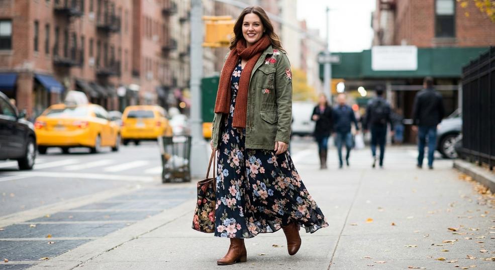 花卉图案季节感：穿搭中的自然密码与时尚密码的完美融合第二张图