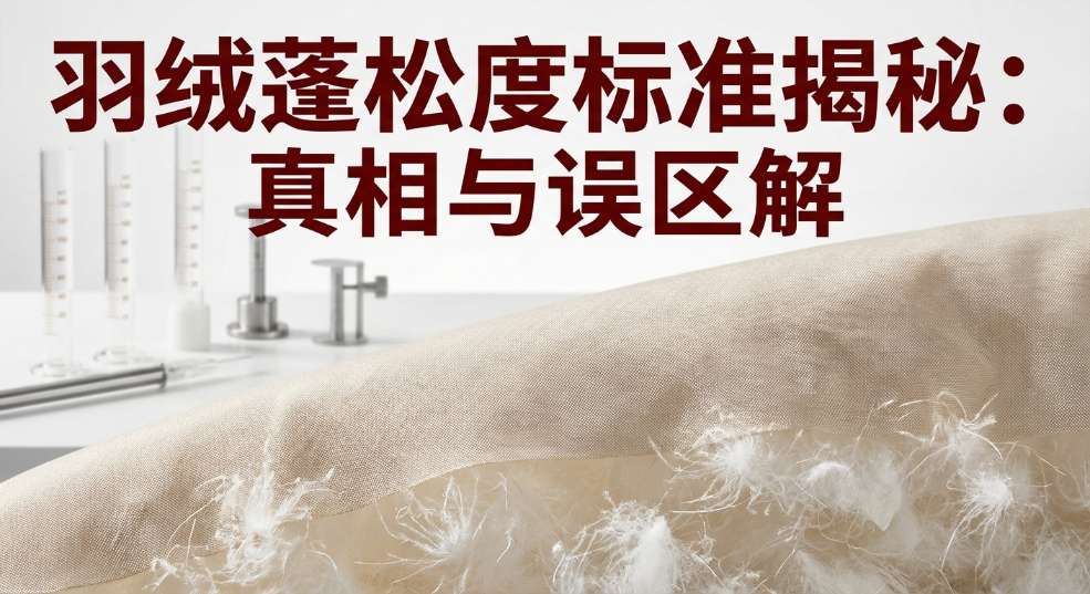 羽绒蓬松度标准揭秘：真相与误区解析