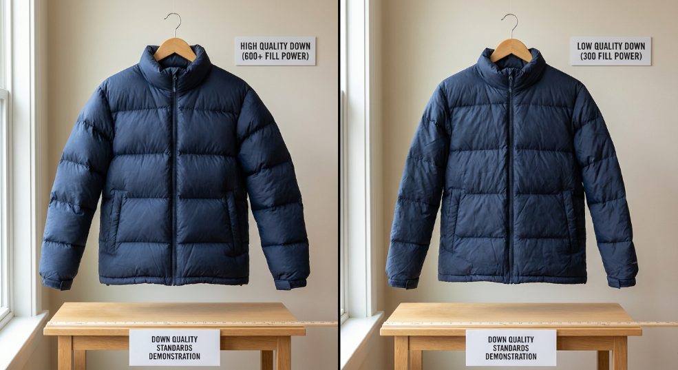 羽绒蓬松度标准揭秘：真相与误区解析第二张图