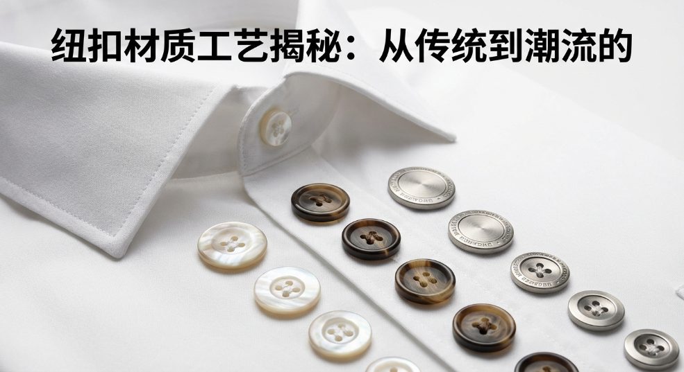 纽扣材质工艺揭秘：从传统到潮流的升级之路