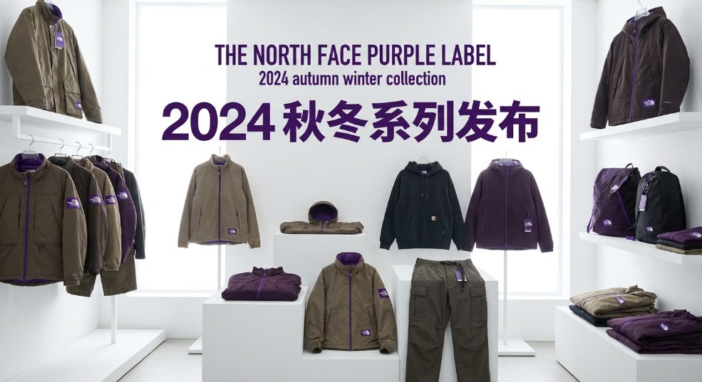 THE NORTH FACE PURPLE LABEL 2024 秋冬系列发布