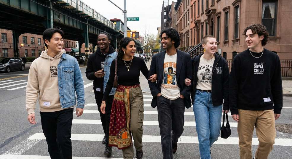 BIRTH OF ROYAL CHILD 24 秋冬「HALF AND HALF」系列发布第二张图