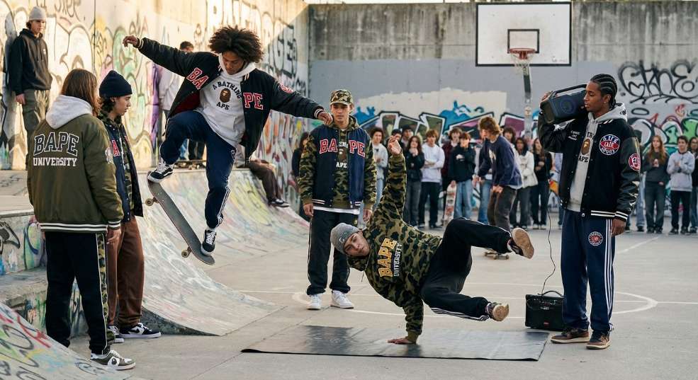 A BATHING APE® 发布 2024 秋冬广告大片第二张图