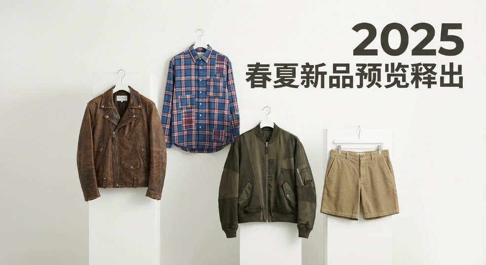 SATOSHI NAKAMOTO 2025 春夏新品预览释出