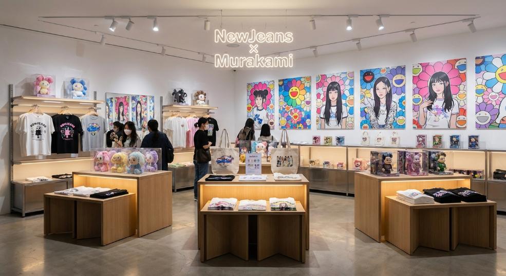 NewJeans「Supernatural」东京快闪店正式开幕第一张图