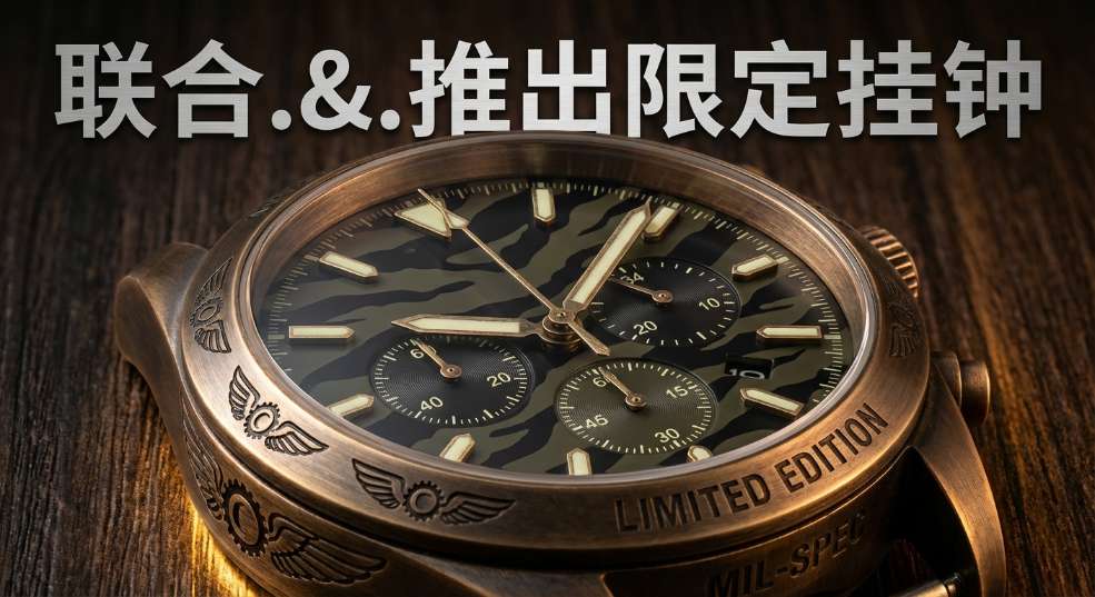 UNDEFEATED 联合 H.Moser&Cie. 推出限定挂钟