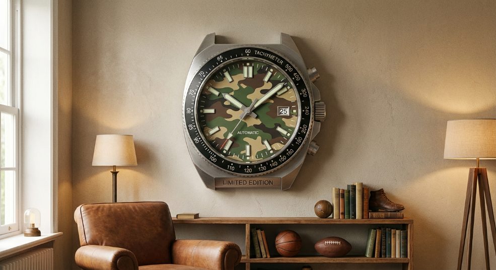 UNDEFEATED 联合 H.Moser&Cie. 推出限定挂钟第二张图