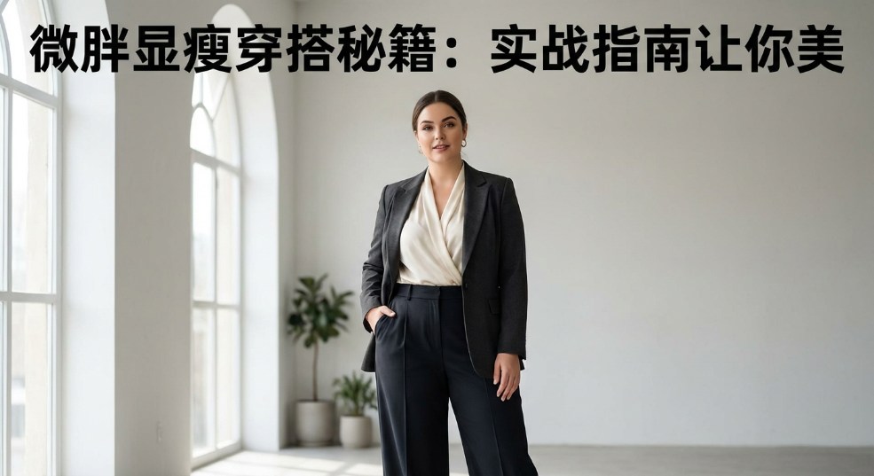 微胖显瘦穿搭秘籍：实战指南让你美得自信