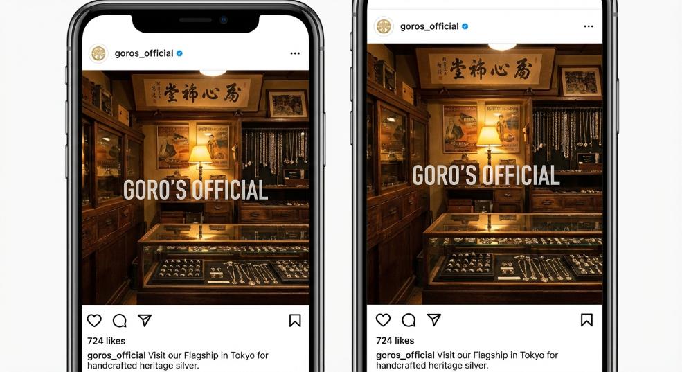 Goro’s 正式开通官方 Instagram 账号第一张图