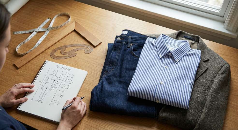 如何提升高个子穿搭比例？打造显高线条的最新秘籍第一张图