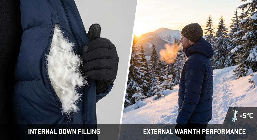 羽绒服中的秘密武器：羽绒含绒量全解析第二张图