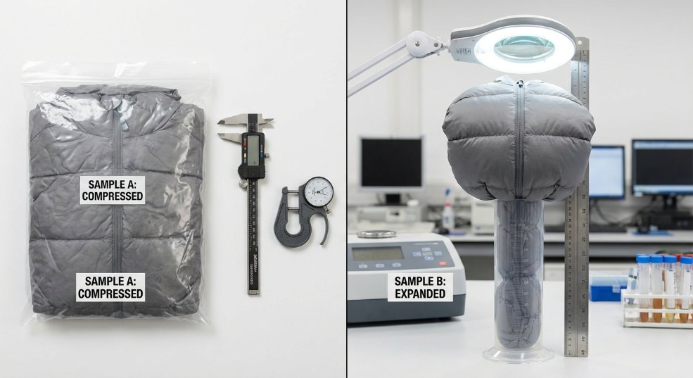 羽绒蓬松度标准揭秘：到底该如何识别优质羽绒？第一张图