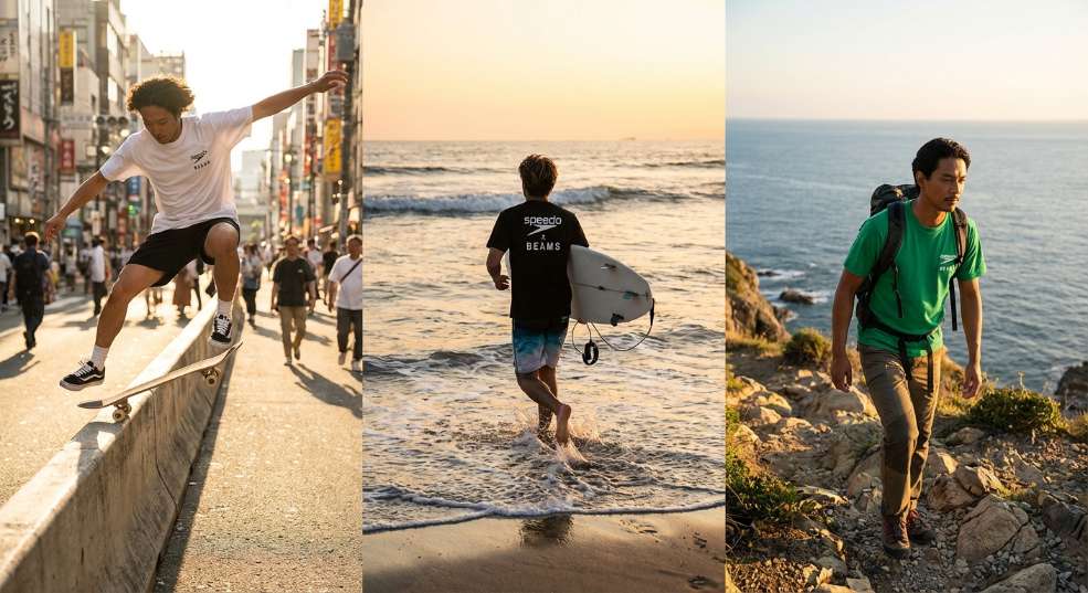 Speedo x BEAMS 合作系列第五弹即将释出第二张图