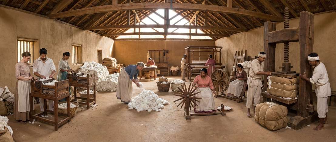 天然棉絮传统：古老工艺里的温暖传承与现代创新第二张图