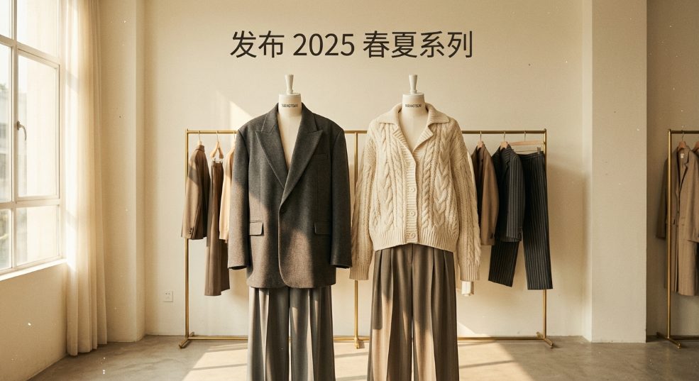 SOSHIOTSUKI 发布 2025 春夏系列