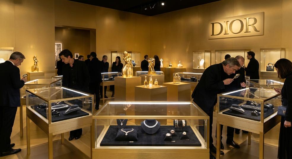 DIOR 将在北京举办黄金主题展览第一张图