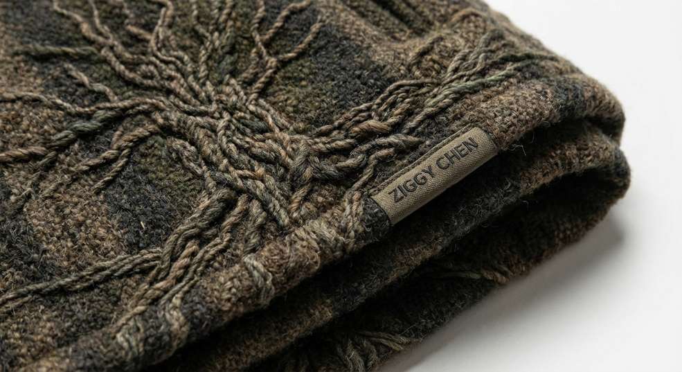 ZIGGY CHEN 2025 春夏系列发布第一张图