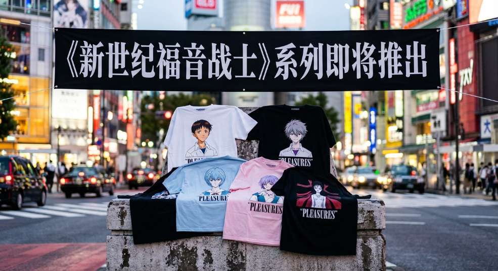 PLEASURES x《新世纪福音战士》系列即将推出