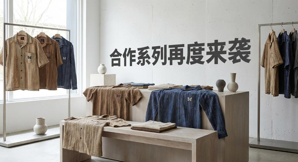 END. x Needles 合作系列再度来袭