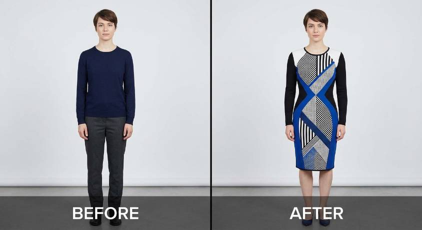 【视觉错觉穿搭应用：让你的着装巧妙变幻，秒变视觉魔术】第二张图