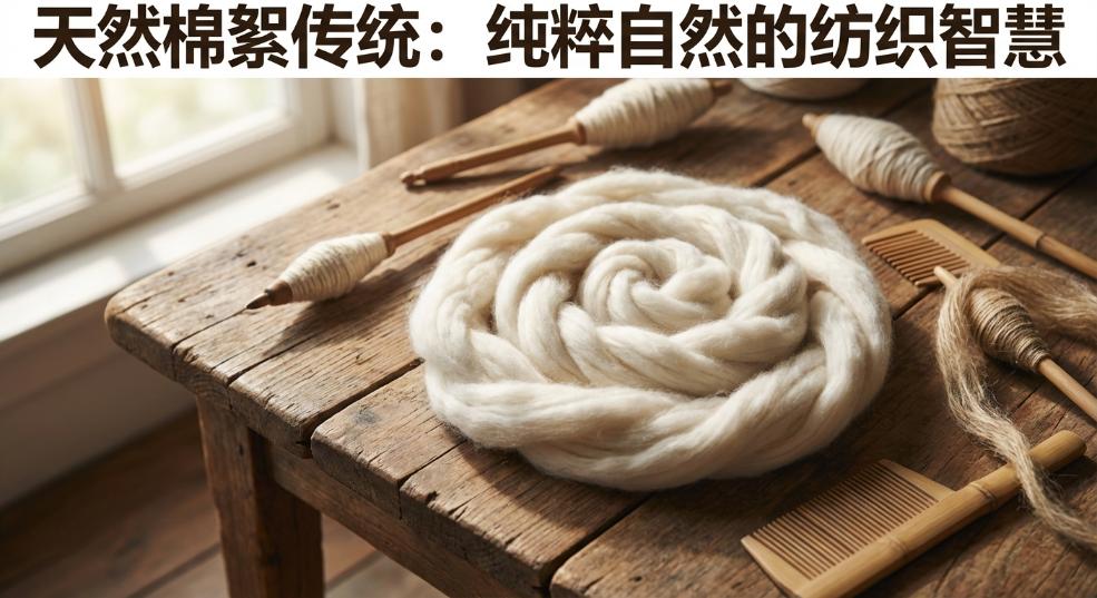 天然棉絮传统：纯粹自然的纺织智慧揭秘