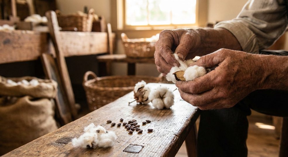天然棉絮传统：纯粹自然的纺织智慧揭秘第一张图