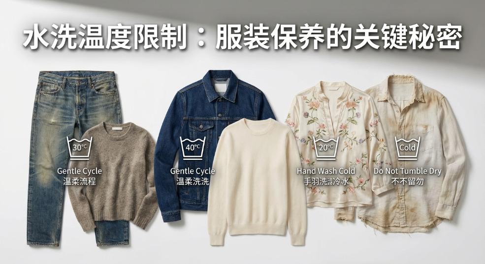水洗温度限制：服装保养的关键秘密解码